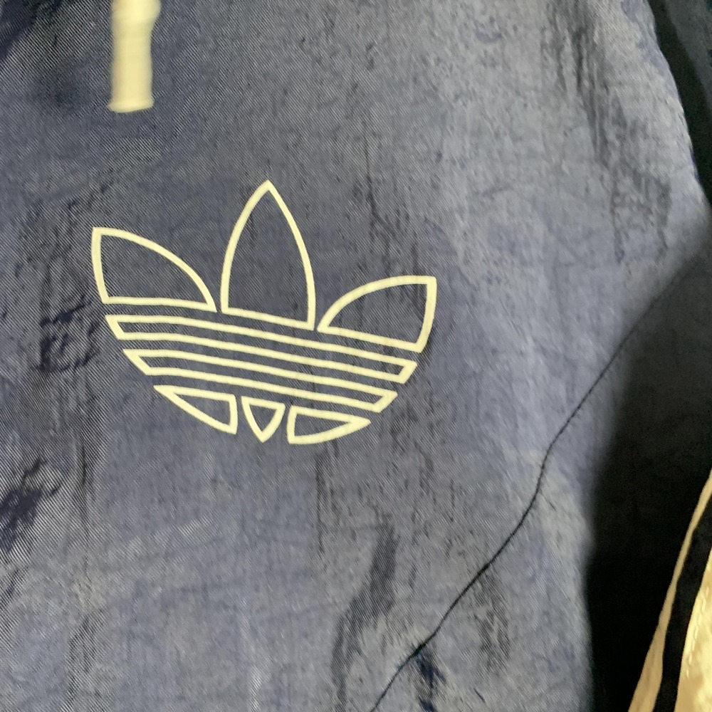 Vintage Adidas Track Jacket Mens Large Blue Bay State Games Celtics 90s - Picture 5 of 14